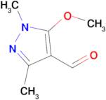 5-Methoxy-1,3-dimethyl-1H-pyrazole-4-carbaldehyde