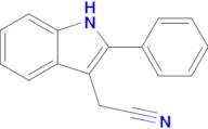 2-(2-Phenyl-1H-indol-3-yl)acetonitrile