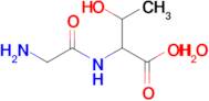 2-(2-Aminoacetamido)-3-hydroxybutanoic acid hydrate