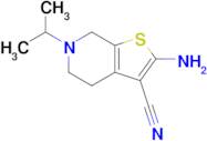 2-Amino-6-isopropyl-4,5,6,7-tetrahydrothieno[2,3-c]pyridine-3-carbonitrile