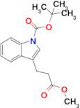 Tert-butyl 3-(3-methoxy-3-oxopropyl)-1H-indole-1-carboxylate