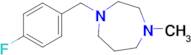 1-(4-Fluorobenzyl)-4-methyl-1,4-diazepane