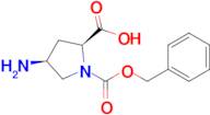 (2S,4S)-4-amino-1-((benzyloxy)carbonyl)pyrrolidine-2-carboxylic acid