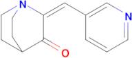 (E)-2-(pyridin-3-ylmethylene)quinuclidin-3-one