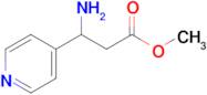 Methyl 3-amino-3-(pyridin-4-yl)propanoate