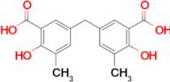 5,5'-Methylenebis(2-hydroxy-3-methylbenzoic acid)