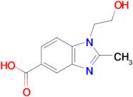 1-(2-Hydroxyethyl)-2-methyl-1H-benzo[d]imidazole-5-carboxylic acid