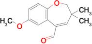 7-Methoxy-3,3-dimethyl-2,3-dihydrobenzo[b]oxepine-5-carbaldehyde