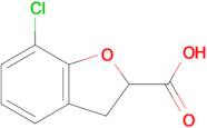 7-Chloro-2,3-dihydrobenzofuran-2-carboxylic acid