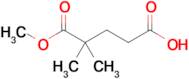 5-Methoxy-4,4-dimethyl-5-oxopentanoic acid