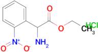 Ethyl 2-amino-2-(2-nitrophenyl)acetate hydrochloride