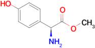 Methyl (S)-2-amino-2-(4-hydroxyphenyl)acetate