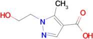 1-(2-Hydroxyethyl)-5-methyl-1H-pyrazole-4-carboxylic acid