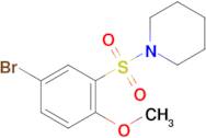 1-((5-Bromo-2-methoxyphenyl)sulfonyl)piperidine