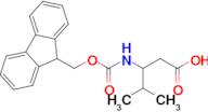 3-((((9H-fluoren-9-yl)methoxy)carbonyl)amino)-4-methylpentanoic acid