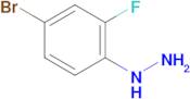(4-Bromo-2-fluorophenyl)hydrazine