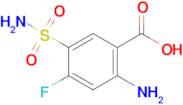 2-Amino-4-fluoro-5-sulfamoylbenzoic acid