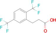 3-(2,5-Bis(trifluoromethyl)phenyl)propanoic acid