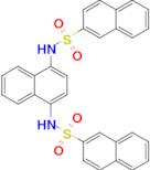 N,N'-(naphthalene-1,4-diyl)bis(naphthalene-2-sulfonamide)