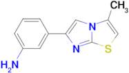 3-(3-Methylimidazo[2,1-b]thiazol-6-yl)aniline