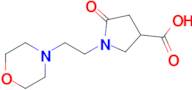 1-(2-Morpholinoethyl)-5-oxopyrrolidine-3-carboxylic acid