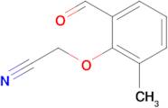 2-(2-Formyl-6-methylphenoxy)acetonitrile