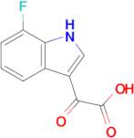 2-(7-Fluoro-1H-indol-3-yl)-2-oxoacetic acid