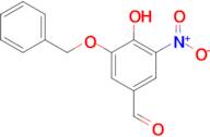 3-(Benzyloxy)-4-hydroxy-5-nitrobenzaldehyde