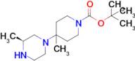 Tert-butyl (S)-4-methyl-4-(3-methylpiperazin-1-yl)piperidine-1-carboxylate