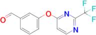 3-((2-(Trifluoromethyl)pyrimidin-4-yl)oxy)benzaldehyde