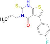 3-Allyl-5-(4-fluorophenyl)-2-thioxo-2,3-dihydrothieno[2,3-d]pyrimidin-4(1H)-one