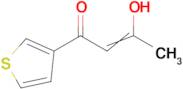 3-hydroxy-1-(thiophen-3-yl)but-2-en-1-one