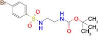 Tert-butyl (2-((4-bromophenyl)sulfonamido)ethyl)carbamate