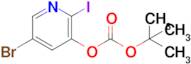 5-Bromo-2-iodopyridin-3-yl tert-butyl carbonate