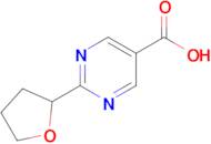 2-(Tetrahydrofuran-2-yl)pyrimidine-5-carboxylic acid