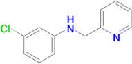 3-Chloro-N-(pyridin-2-ylmethyl)aniline