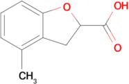 4-Methyl-2,3-dihydrobenzofuran-2-carboxylic acid