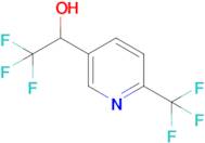 2,2,2-Trifluoro-1-(6-(trifluoromethyl)pyridin-3-yl)ethan-1-ol