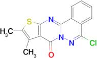 5-Chloro-9,10-dimethyl-8H-thieno[2',3':4,5]pyrimido[2,1-a]phthalazin-8-one