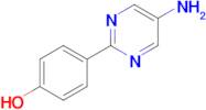 4-(5-Aminopyrimidin-2-yl)phenol