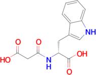 (R)-3-((1-carboxy-2-(1H-indol-3-yl)ethyl)amino)-3-oxopropanoic acid