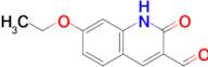 7-ethoxy-2-oxo-1,2-dihydroquinoline-3-carbaldehyde