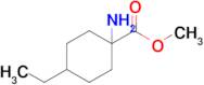 Methyl 1-amino-4-ethylcyclohexane-1-carboxylate