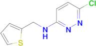 6-chloro-N-(thiophen-2-ylmethyl)pyridazin-3-amine