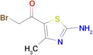 1-(2-amino-4-methylthiazol-5-yl)-2-bromoethan-1-one