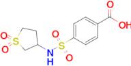 4-(N-(1,1-dioxidotetrahydrothiophen-3-yl)sulfamoyl)benzoic acid