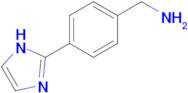 (4-(1H-imidazol-2-yl)phenyl)methanamine