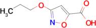 3-Propoxyisoxazole-5-carboxylic acid