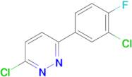 3-Chloro-6-(3-chloro-4-fluorophenyl)pyridazine