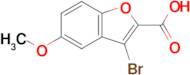 3-Bromo-5-methoxybenzofuran-2-carboxylic acid